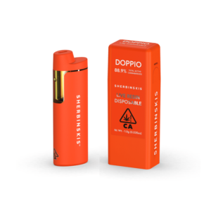 Sherbinskis Disposable DOPPIO – The Ultimate 2G Live Resin Disposable