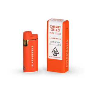 Sherbinskis Cherry Gello Disposable – The Ultimate 5G Live Resin